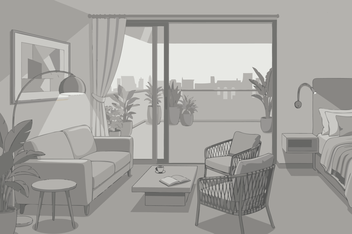 Suite Có Giường Cỡ Queen